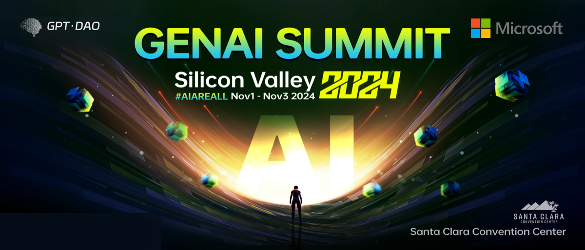 GENAI SUMMIT Silicon Valley 2024 event banner